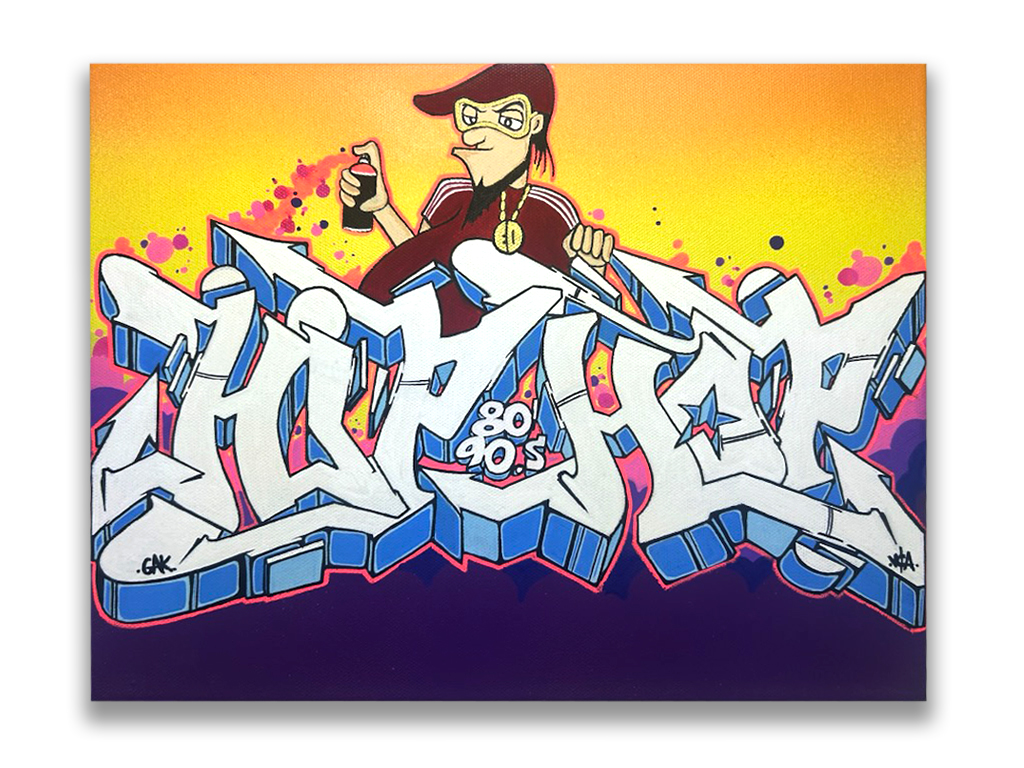 Wildstyle Hip Hop Erko VCA
11" x 14"
$75