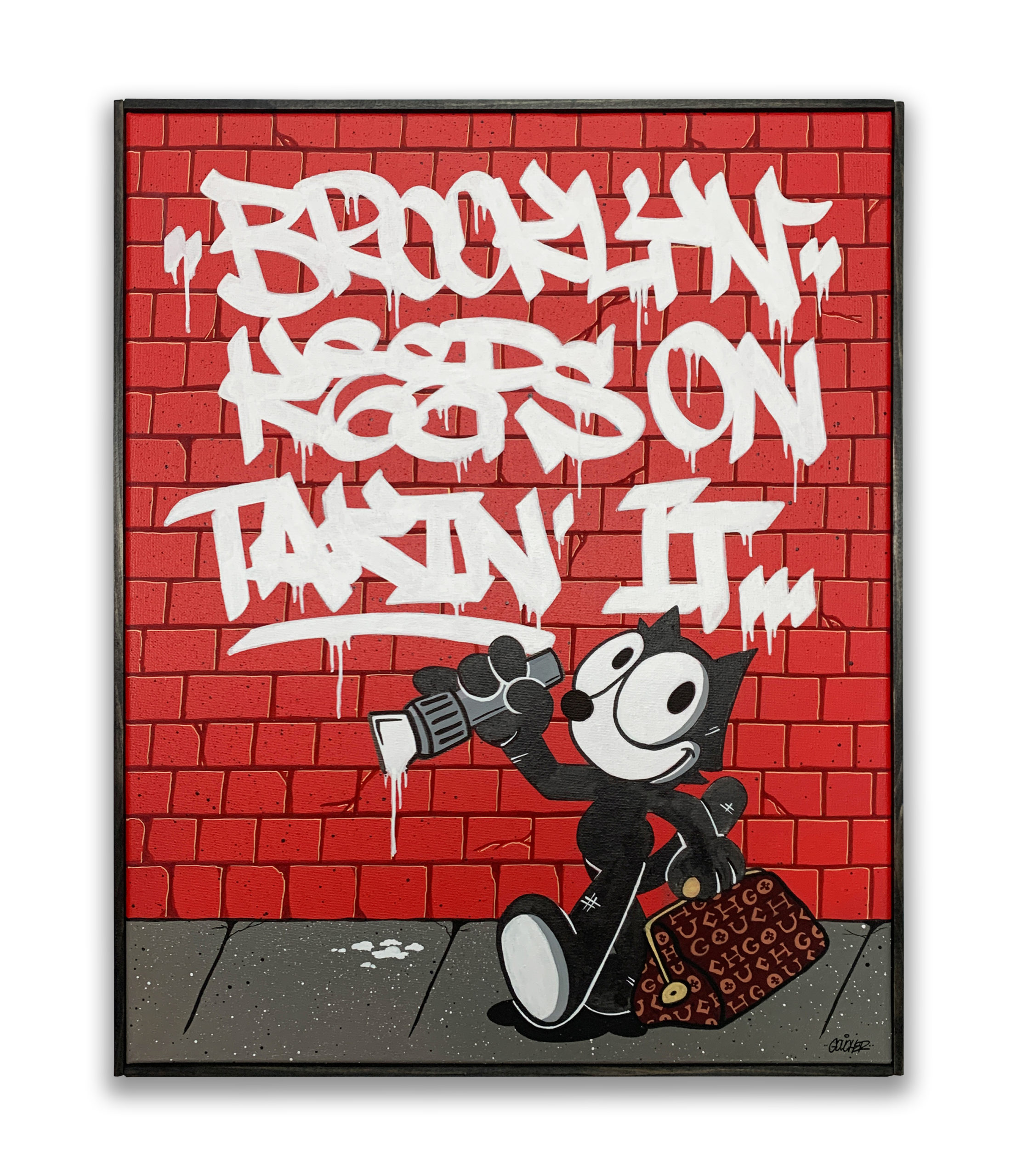 Gouch Keeps On Takin' It Gouch NKC
16" x 20"
$300