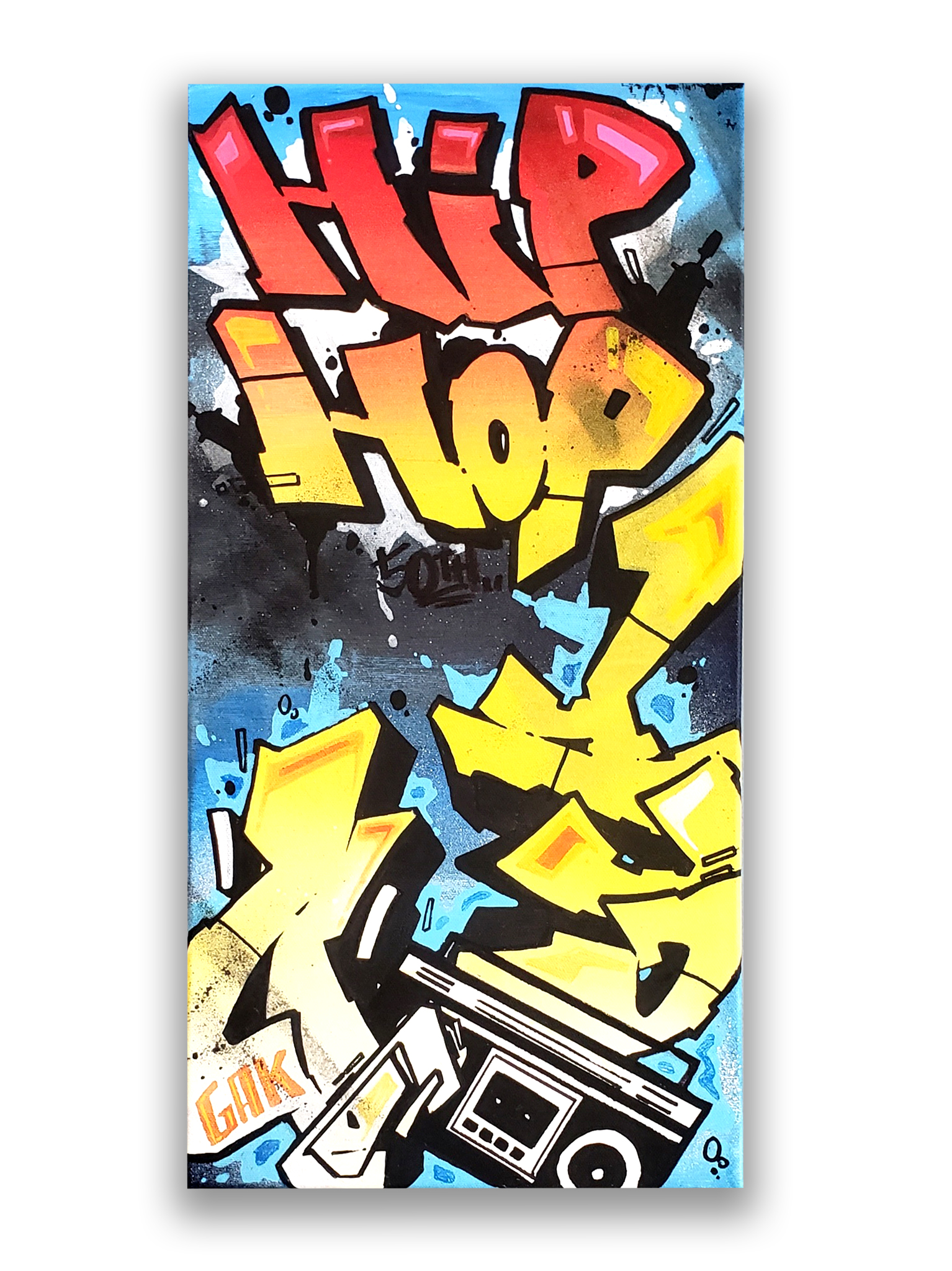 Hip Hop Logek 4B BT
10" x 20"
$250