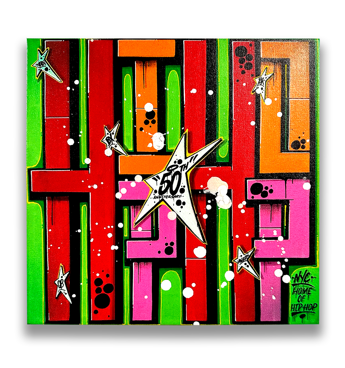 Hip Hop 50th YesOne YTS
12" x 12"
$400
