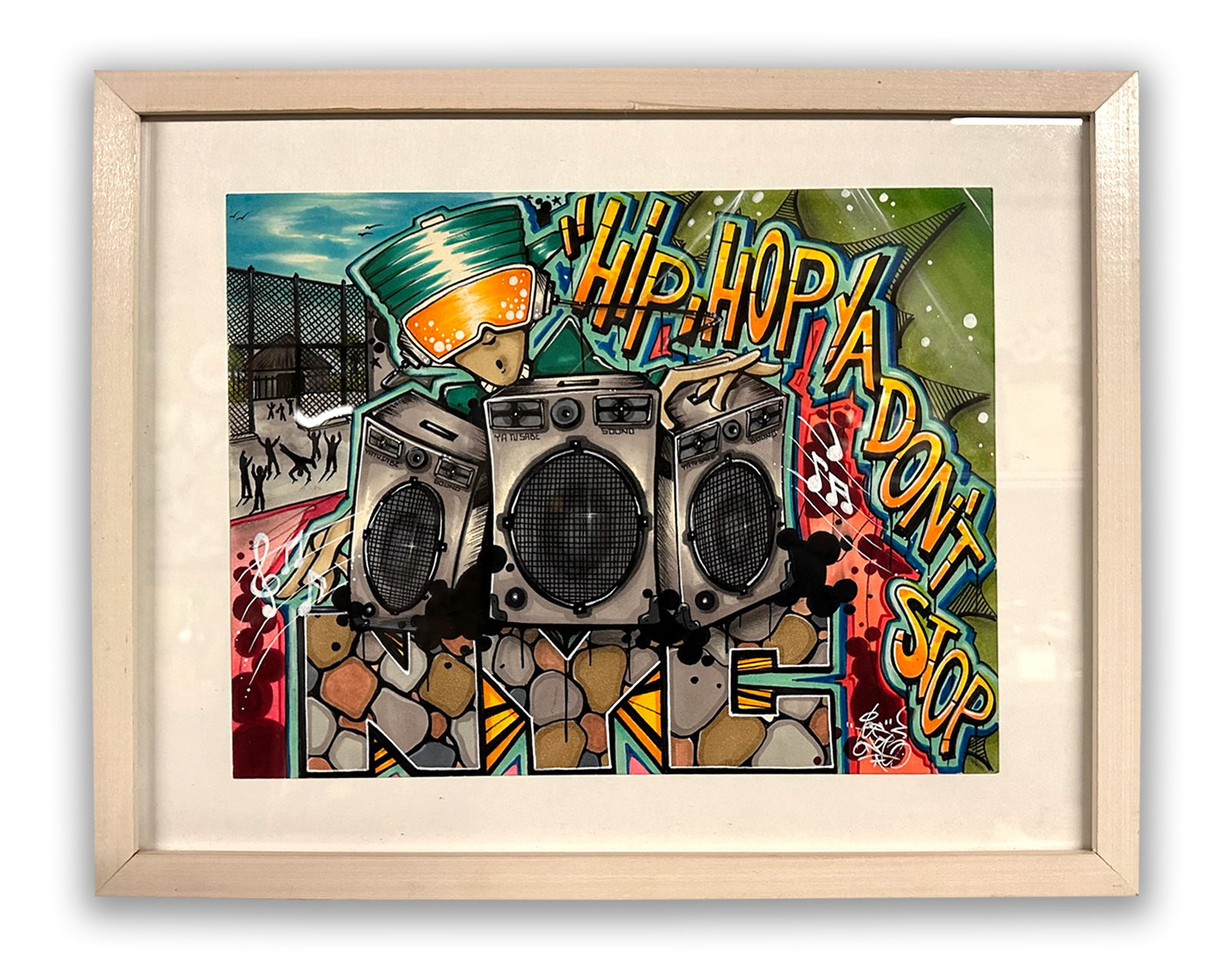 Hip Hop Ya Don't Stop YesOne YTS
8.5" x 11"
$500